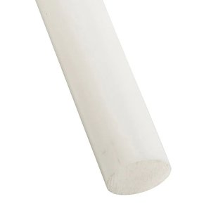 Acetal Round Plastic Rod Natural 20mm Dia