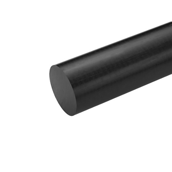 Delrin Round Plastic Rod Black 20mm Dia