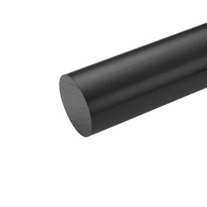 HDPE Plastic Rod Black 100mm Dia