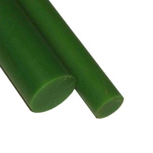 Oilon Plastic Rod Dark Green 100mm Dia