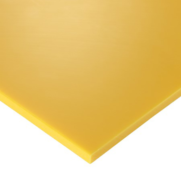 PE500 Plastic Sheet Yellow 10mm Thick