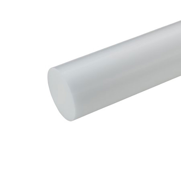 PTFE Plastic Rod Natural 100mm Dia