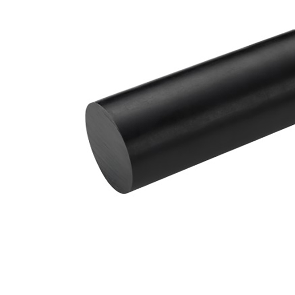 UHMWPE Plastic Rod Black 100mm Dia