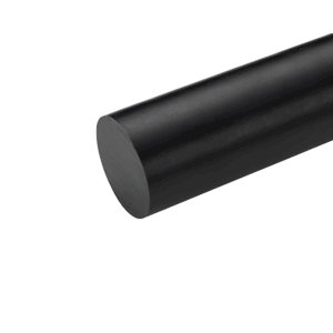 UHMWPE Plastic Rod Black 110mm Dia